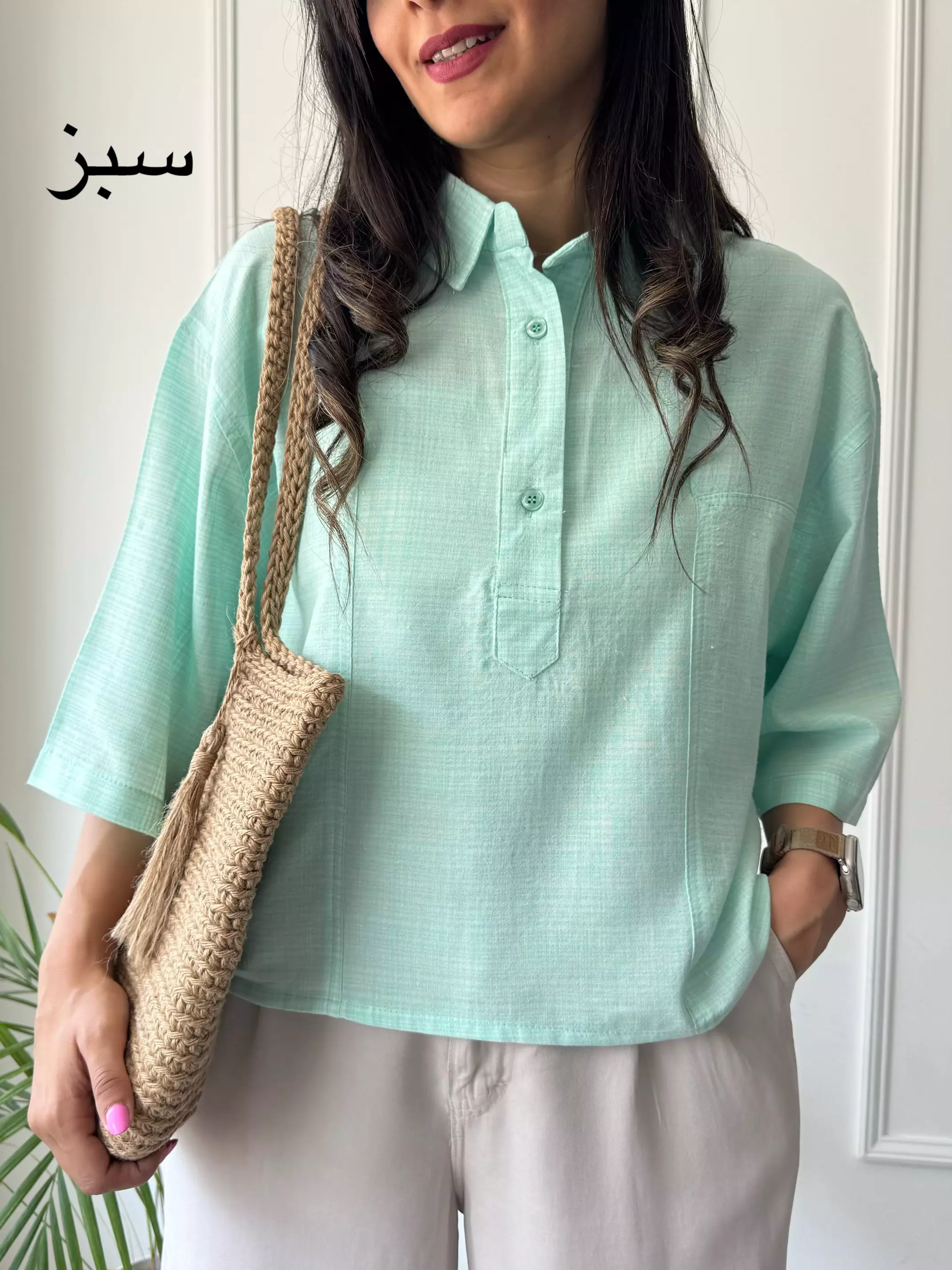 شومیز مانتویی ابریشم | استایل تو